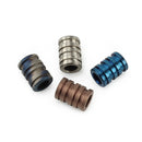 S/L Titanium Alloy Knife Beads Rope Cord EDC Paracord Bead Pendant