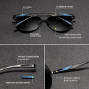 KINGSEVEN Brand Design Aluminum Men's Sunglasses Polarized High Definition Lens Driving Mirror Sun glasses Women Gafas De Sol