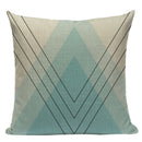 2021 Nordic Pop Geometry Cushion Cover Home Decorative Pillows Animals Car Sofa Throw Pillows Linen Print Custom Pillowcase