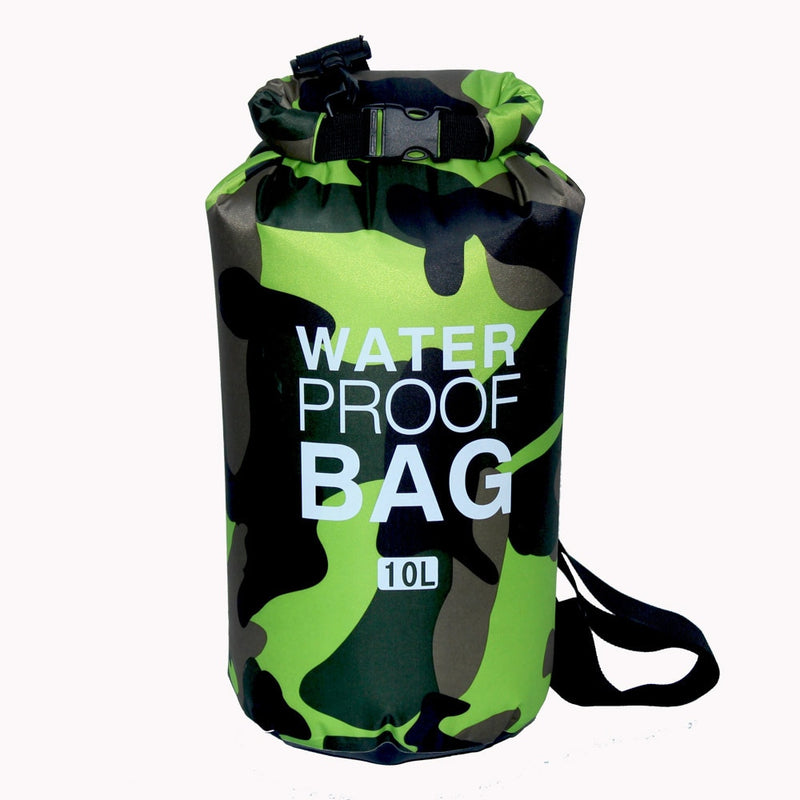 Waterproof Swimming Bag Dry Sack Camouflage Colors Fishing Boating Kayaking Storage Drifting Rafting Bag 2L 5L 10L 15L 20L 30L