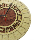 Venice Venezia Wood Clock Rustic Kichen Wall Watch Astrology Science Zodiac Wall Art Vintage Astronomical Constellations Clock