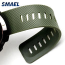 SMAEL Electronics Wristwatches Hot Men Clocks Digital Watch Sport LED Watches shock Big Dial 1711 Military Watches Army Strap