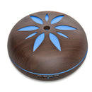 500ML Aromatherapy Essential Oil Diffuser Colorful LED Lights Wood Grain Aroma Diffuser Ultrasonic Cool Mist Air Humidifier
