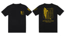 Attack On Titan t shirt mens streetwear t-shirt anime cosplay clothes boys summer tshirt summer Tops Tees