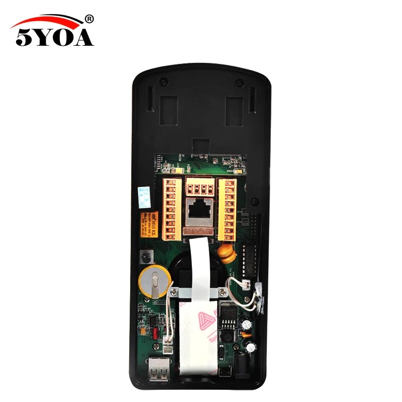 5YOA Fingerprint Password Key Lock Access Control Machine Biometric Electronic Door Lock RFID Reader Scanner System