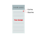 private logo DIY logo eyelash extensions personal eyelashes personal logo name eyelash ODM OEM random size  customize eyelash