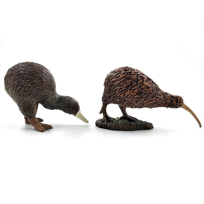 Mini Simulation Small kiwi bird figurine animal Model Bonsai home decor miniature fairy garden decoration accessories figure toy