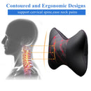 2021 New Mini All PU leather car neck pillows comfortable universal Auto Seat Head Neck Rest Cushion Headrest Pillow Pad