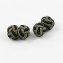 Mens Cuff Links Fashion Men's Shirt Cufflinks Trade Mixed Two Colors DIY Braided Wire Buckle Cuff Link