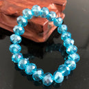 Charm Handmade Women's 10mm Rhinestone Glass Crystal Beaded Round Beads Stretch Bracelet Bangle Bracelets Girl Wrap Jewelry