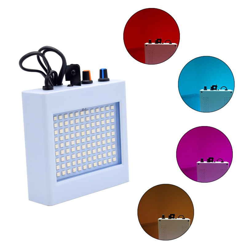 108 LED Mixed Flashing Stage Lights Remote Sound Activated Disco Lights for Festival Parties Lights Wedding KTV Strobe Lights