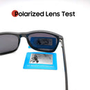 VIVIBEE Quadratische Sonnenbrille Polarisierte Herren 2024 Trendiges Design UVA UVB Schutz Sonnenbrille Damen Fahrer Polarisierte Brille