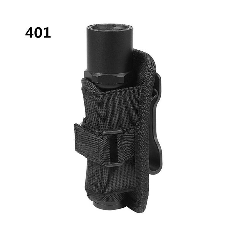 1 Pc Tactical 360 Degrees Rotatable Flashlight Pouch Bag Holster Torch Case for Belt Torch Cover Hunting Lighting Accessories