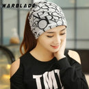 Korean Women Spring Autumn Winter Warm Cover Headgear Beanies Winter Scarf Knitted Hat Hip-hot Skullies Girls Gorros