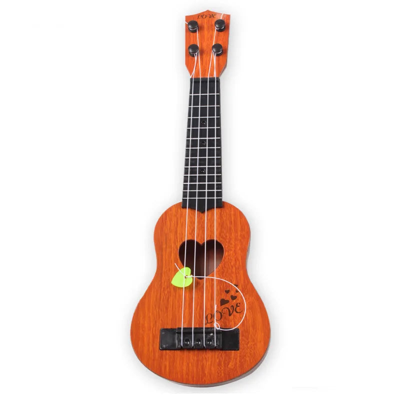 2021 Newest Mini Ukulele Simulation Guitar Baby Kids Musical Instruments Toy Music Education Development Birthday Gifts For Kids