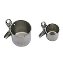 New Metal Bird Parrot Feeder Food Water Feeding Bowl Pet Cage Clip Cup Dispenser Pet Supplies Parrot Drinker Supplies 1Pc