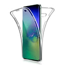 360 Double Soft Slicone Case for Samsung Galaxy S10 Plus S9 S8 S7 Edge S10E A10 A30 A40 A50 M10 M20 A6 A8 Plus J4 J6 A9 A7 2018