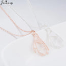 Jisensp Necklace 2026 Lucky Origami Penguin Necklace for Women Lovely Vivid Animal Penguin Pendant Necklace Trendy Jewelry