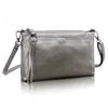 Leder Umhängetasche Damen Silber Handtaschen Mini Überschlag Gold Day Clutch Luxus Strand Schulter Messenger Bag Frauen Geldbörse