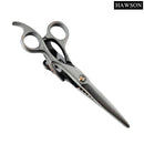 HAWSON Interesting Tie Clips for Men Gun Plated Scissors Pattern Tie Bar Clasp Pin with Free Box