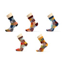 5 Pairs/Lot Combed Cotton Men&