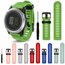 26mm Sport-Silikonarmband für Garmin Fenix 3/3 HR Smartwatch-Armband für Garmin Fenix 5X Plus 6X 7X Pro