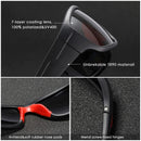 KDEAM Unbreakable TR90 Sport Sunglasses Men Excellent Outdoor Driving Glasses Suit for Any Face Shades KD712