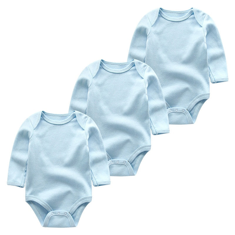 Autumn Warm New Baby Boys Bodysuit Long Sleeve Cotton Baby Boy Girl Clothes Newborn body bebe infantil Kids Clothing ropa de