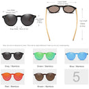 KINGSEVEN Sunglasses Men Bamboo Sun Glasses Women Brand Designer Original Wood Glasses Oculos de sol masculino