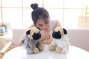 Stuffed Simulation Dogs Plush Sharpei Pug Lovely Puppy Pet Toy Plush Animal baby Toy Children Kids Birthday Christmas Gifts