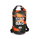 Waterproof Swimming Bag Dry Sack Camouflage Colors Fishing Boating Kayaking Storage Drifting Rafting Bag 2L 5L 10L 15L 20L 30L