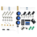 Function Signal Generator DIY Kit Sine/Triangle/Square Output 1Hz-1MHz Signal Generator Adjustable Frequency Amplitude XR2206