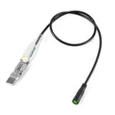 BAFANG Motor Cable Hydraulic Brake Gear Shift Sensor Display Brake Speed Extension Cable USB Programming EB-BUS 1T4 1T2 Cable
