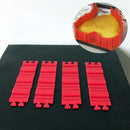 4 Stück/Set Zauber-Kuchenform, Multi-Style DIY Puzzle Silikonform, Brotkuchenform, Kuchenform, Silikonbackform, Backwerkzeug