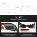 KDEAM Unbreakable TR90 Sport Sunglasses Men Excellent Outdoor Driving Glasses Suit for Any Face Shades KD712