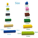 Round Building Blocks 1x1, 33color, educational and creative toys for children, size compatible with 98138, 300pcs