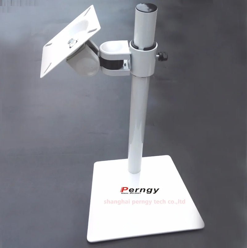 DL-AOC1 10"-27" 25" height adjustable 8kg metal base monitor desktop stand single screen holder