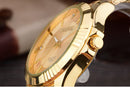 CHENXI Brand Classic Delicate Rhinestone Couple Lover Watches Fashion Luxury Gold Stainless Steel Men&Women Watch Orologi Coppia