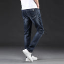 Icpans Men's Jeans  Plus Size 40 42 44 46 Men Jeans Classic Casual Spring Autumn Summer Jeans Men stretch straight Long Trousers