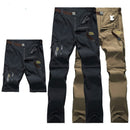Full Removable Camping Hiking Pants Stretch Quick Dry Waterproof Trousers Outdoor Man Mountain Climbing/Fishing/Trekking Pants