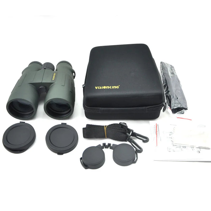 Visionking 12x56 BAK-4 HD Binoculars Camping Travel Hunting Outdoor Fully Multi-Coated Telescope Waterproof Fogproof Prismaticos