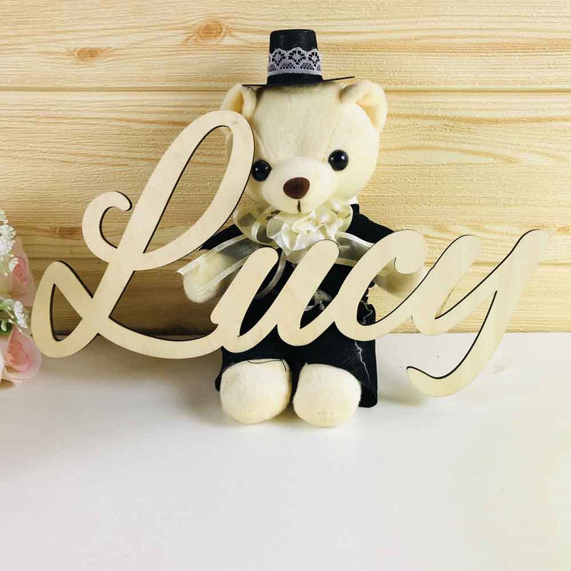 Personalized Kids Wooden Name Signs,Custom Children Name Wall Decor Color Wooden Letters, Wall Wooden Names /Letter