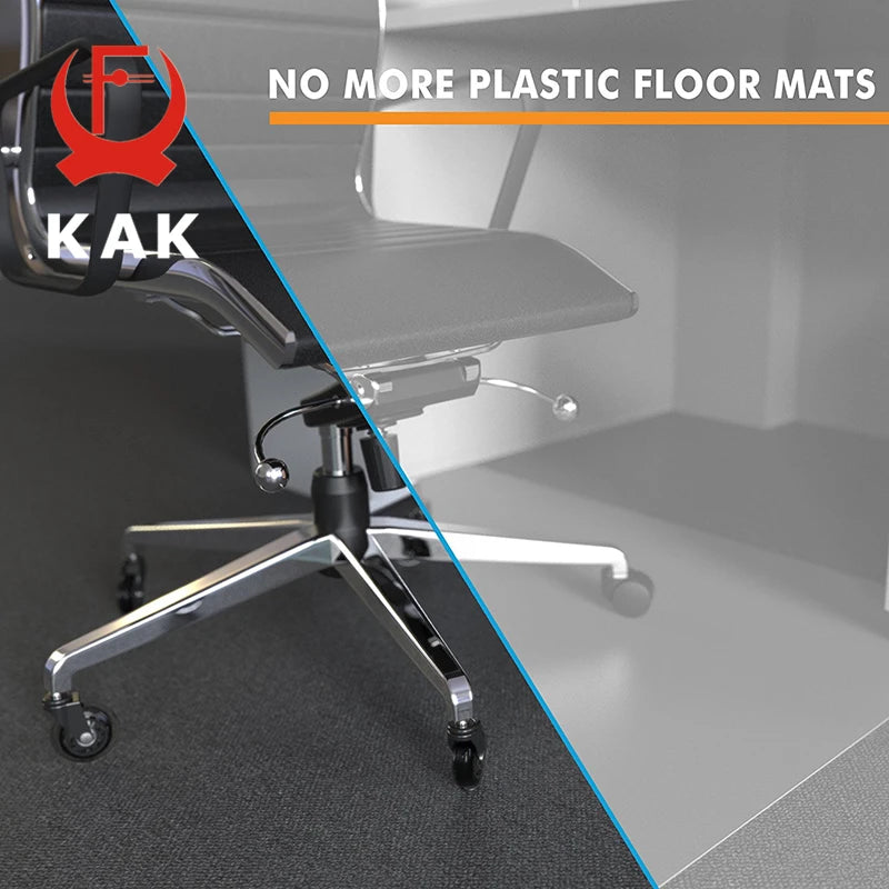 5PCS KAK 3" Universal Mute Wheel Office Chair Caster Replacement 60KG Casters Rubber Soft Safe Roller Furniture Wheel Hardware