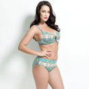 Maternity Halter Pattern Swimsuit Pregnancy Tankinis Set Swimwear Pregnant Woman Hot Spring Bathing Suit Swimsuits of Large Size