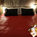 Waterproof Adult Bed Sheets S-e-x PVC Vinyl Mattress Cover Allergy Relief Bed Bug Hypoallergenic S-e-x Game Bedding Sheets