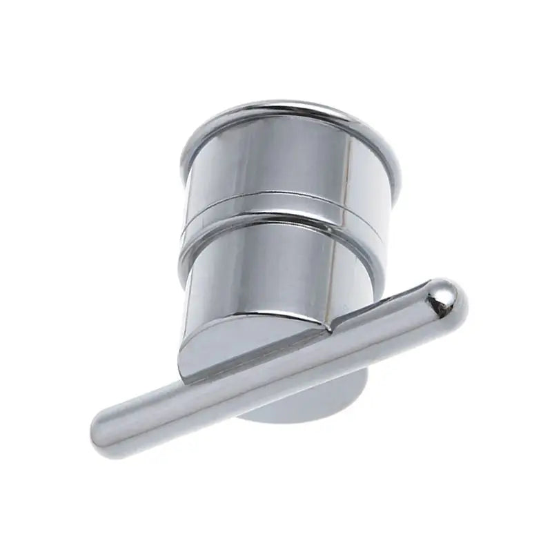 OOTDTY 1PCS Electroplated Plastic Single Hole Shower Door Knob Handle For Interior Furniture Shower Cabin Home Hardware