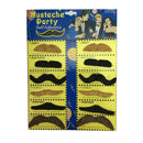 Cyuan 1set Black Creative Funny Fake Mustache Halloween Cosplay Party Beards Decoration Pirate Party Mischief Decor Kids Favor