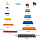 60pcs DIY Building Blocks Thick Figures Bricks 1x3 Dots Educational Creative Size Compatible With 3622 Plastic Toys for Children