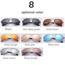 Kleine polarisierte Flieger-UV400-Sonnenbrille Klassische Piloten-54mm-Marken-Oculos De Sol für Jungen und Mädchen Kinder-Sonnenbrille Originalverpackung