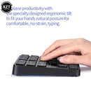 USB 2.4g Wireless Keyboard 35 keys/buttons Multimedia Mute Quiet Keypad Number Digital keyboard Home End Direction Up Down key